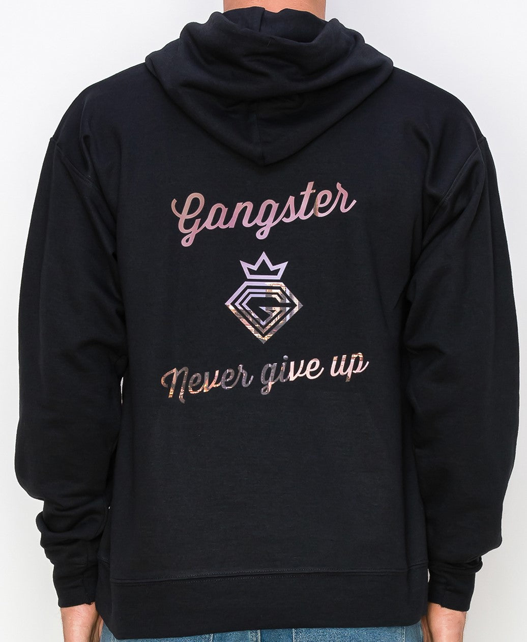 Organic Cotton Black Pullover hoodie (Toronto Theme) Gangster Fashion (Limited edition)