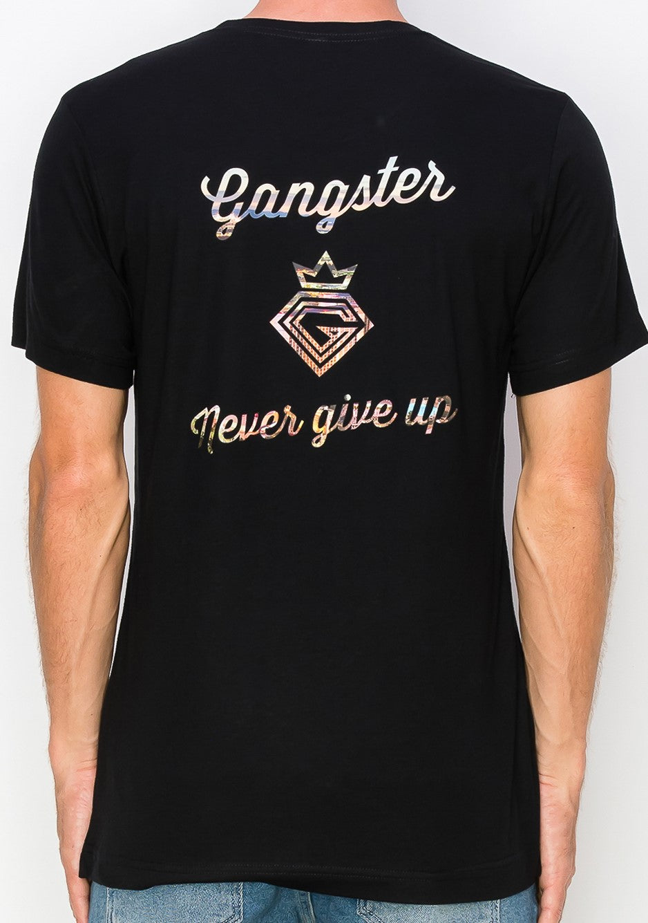 Supima Cotton Black T-Shirt (Las Vegas Theme) Gangster Fashion (Limited edition)