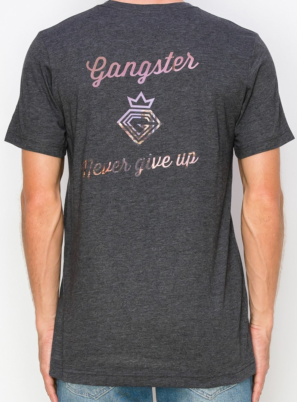 Supima cotton Grey T-Shirt (Toronto Theme) Gangster Fashion, Limited Edition.